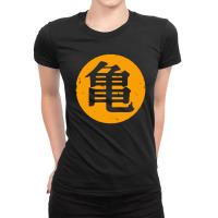 Roshis Gym Dragon Kame Hame Ladies Fitted T-shirt | Artistshot