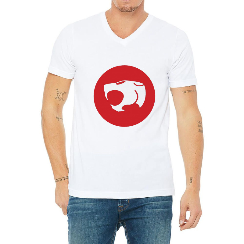 Thundercats V-Neck Tee by saterseim | Artistshot