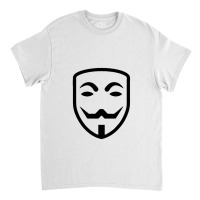 Anonymous Vector Classic T-shirt | Artistshot