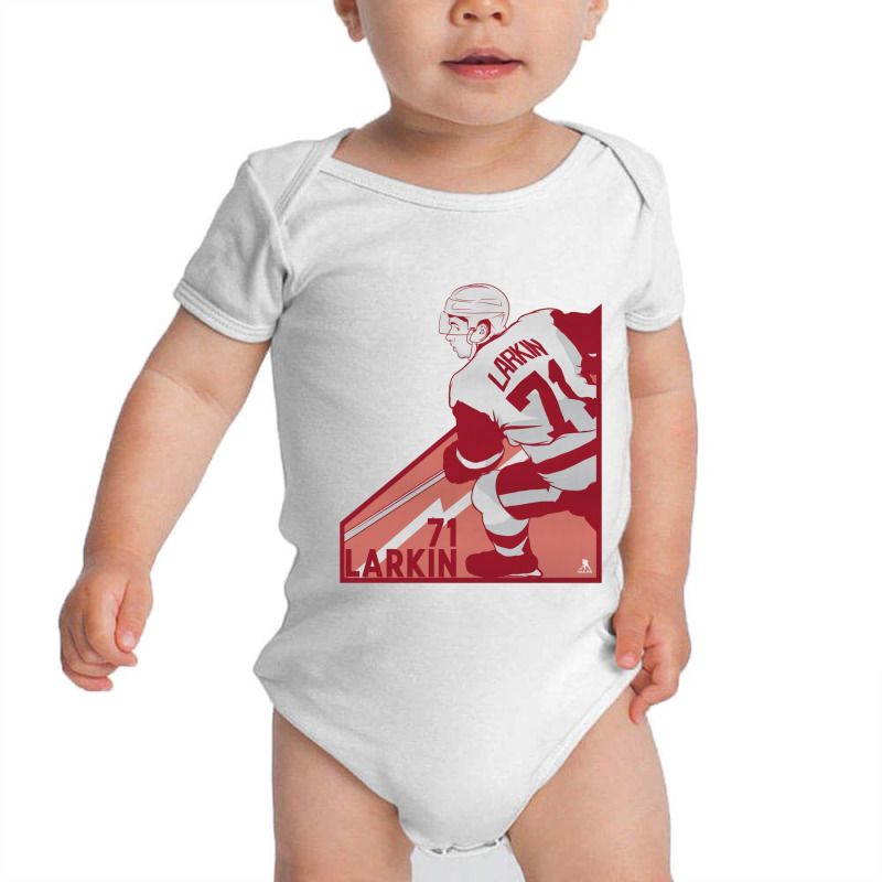 Dylan Larkin Angle Baby Bodysuit by kr205 | Artistshot