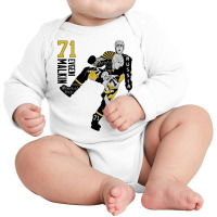 Evgeni Malkin 71 Long Sleeve Baby Bodysuit | Artistshot