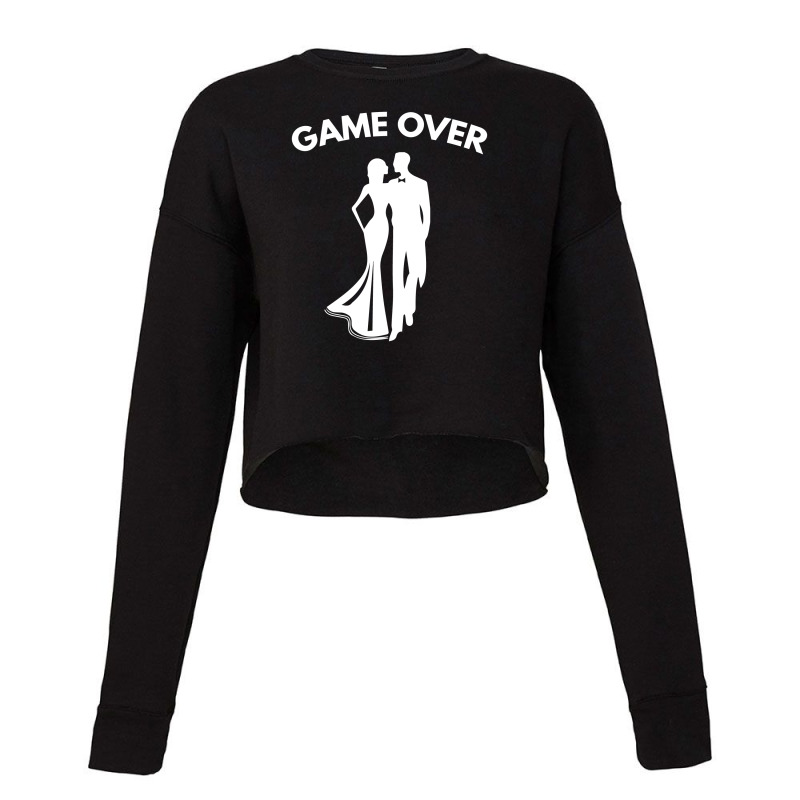 Game Over Cropped Sweater by blackacturus | Artistshot