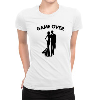 Game Over Ladies Fitted T-shirt | Artistshot