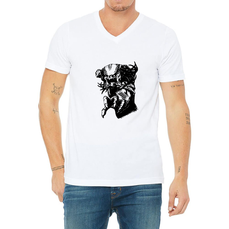 Predator 2 V-Neck Tee by saterseim | Artistshot