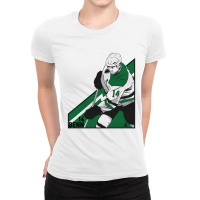 Jamie Benn Angle Ladies Fitted T-shirt | Artistshot