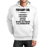 Super February Girl Unisex Hoodie | Artistshot