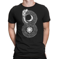 Ouroboros T Shirt Snake Eating Tail Magician Alchemy Tee T-shirt | Artistshot