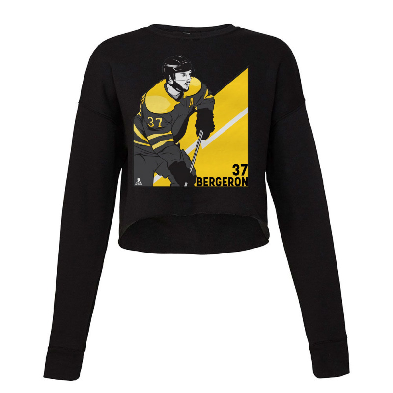 Patrice Bergeron Angle Cropped Sweater by kr205 | Artistshot