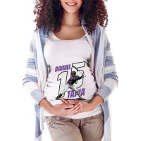 Raimel Tapia Outline Maternity Scoop Neck T-shirt | Artistshot