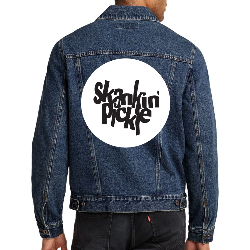 Skankin' Pickle Men Denim Jacket by Nadirsungga | Artistshot