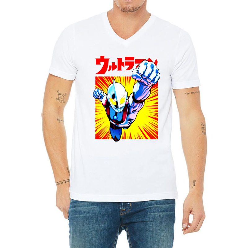 Ultraman Exclusive V-neck Tee | Artistshot