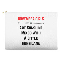 November Girls Accessory Pouches | Artistshot