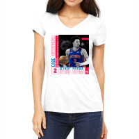 Cade Cunningham Basketball Women's V-neck T-shirt | Artistshot