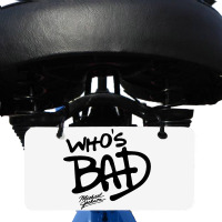 Who's Bad Bicycle License Plate | Artistshot