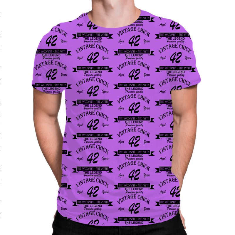 Wintage Chick 42 All Over Men's T-shirt | Artistshot