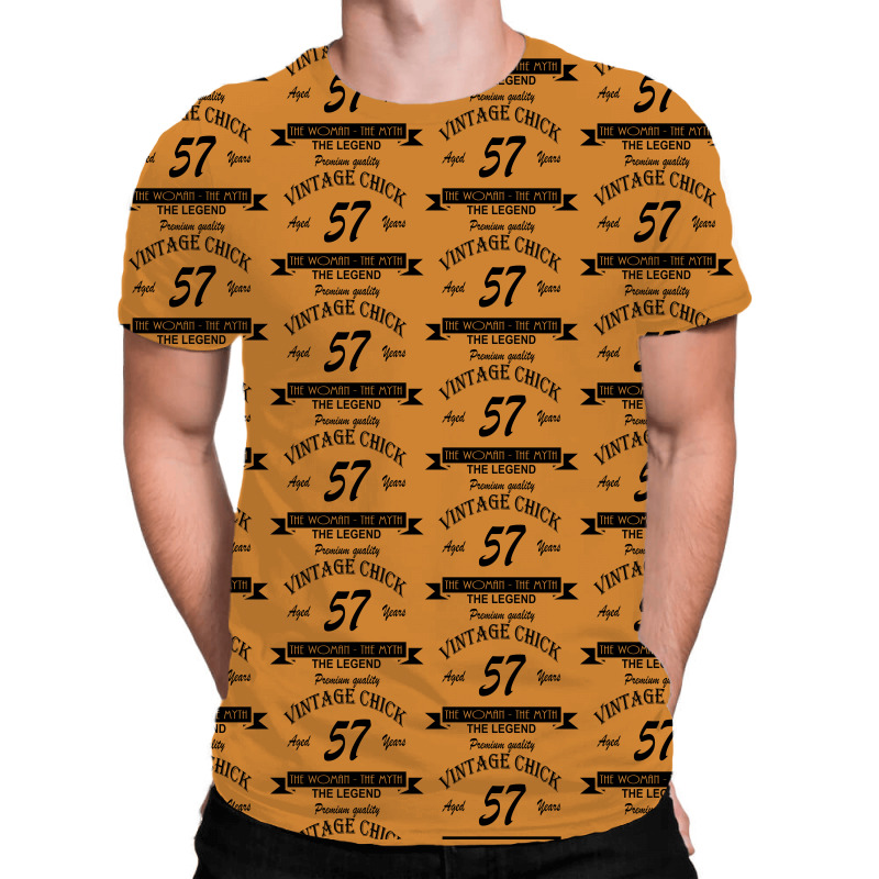 Wintage Chick 57 All Over Men's T-shirt | Artistshot