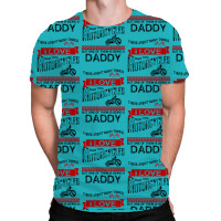 This Daddy Loves Motorcycles All Over Men's T-shirt | Artistshot