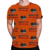 Baby's 1st 4th Of July All Over Men's T-shirt | Artistshot