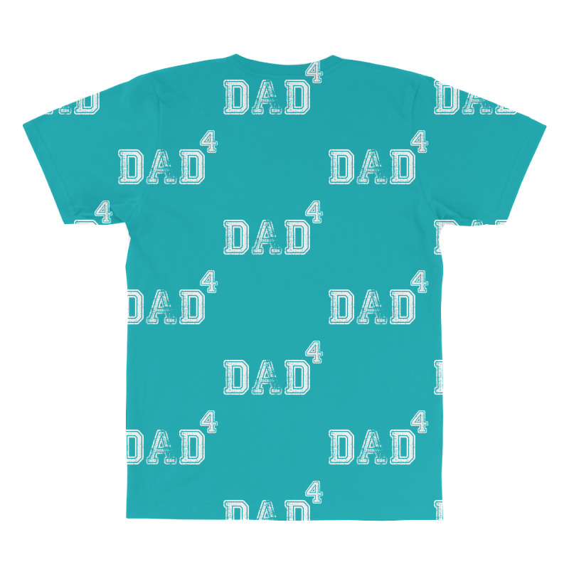 Dad To The Second Power ( Dad Of 4 ) All Over Men's T-shirt | Artistshot