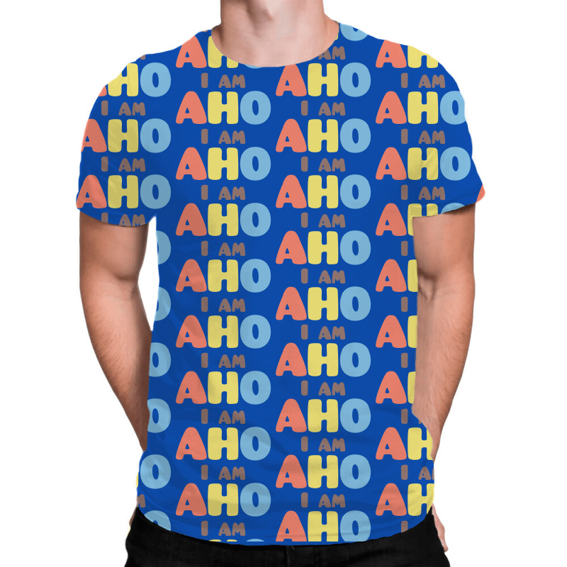 Yuru Yuri: I Am Aho All Over Men's T-shirt | Artistshot
