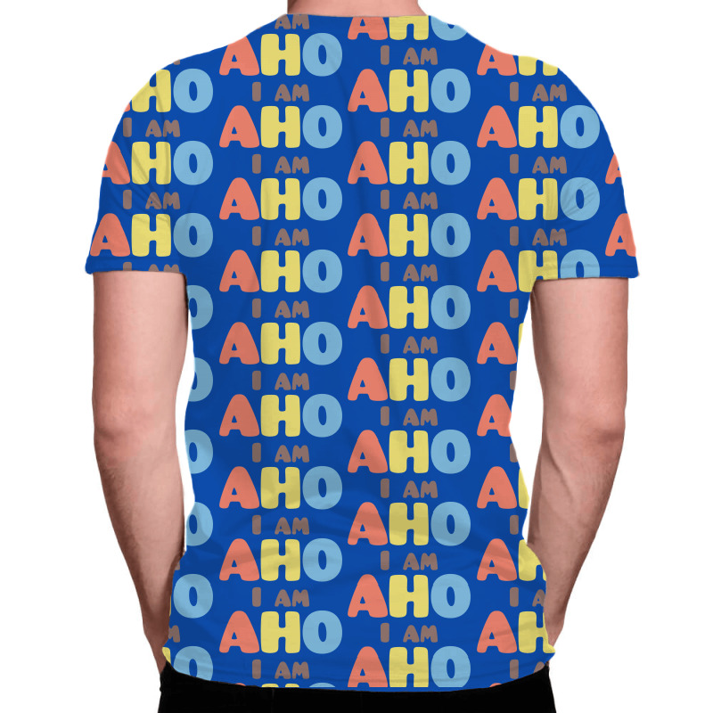 Yuru Yuri: I Am Aho All Over Men's T-shirt | Artistshot