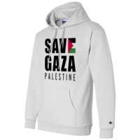 Save Gaza Quote Champion Hoodie | Artistshot