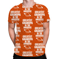 Greatest Grandpa In The Universe All Over Men's T-shirt | Artistshot
