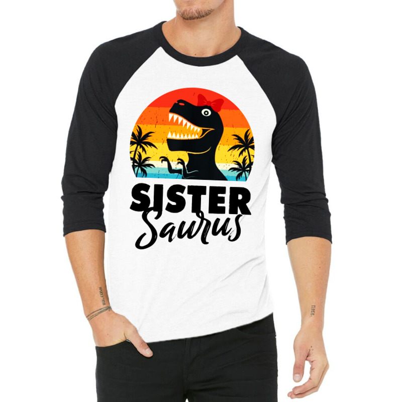 Sister Saurus 3/4 Sleeve Shirt | Artistshot