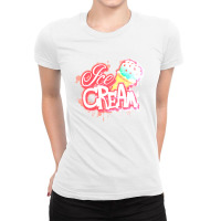 Ice Cream Ladies Fitted T-shirt | Artistshot