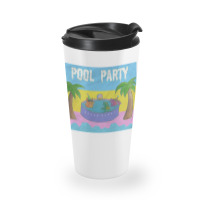 Beach Bunny Pool Party Travel Mug | Artistshot