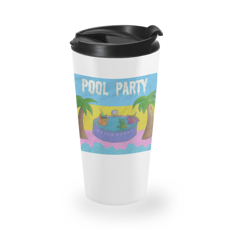 Beach Bunny Pool Party Travel Mug | Artistshot