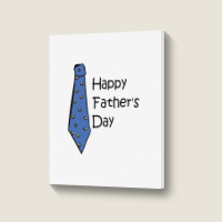 Happy Father's Day Portrait Canvas Print | Artistshot