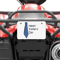 Happy Father's Day Atv License Plate | Artistshot