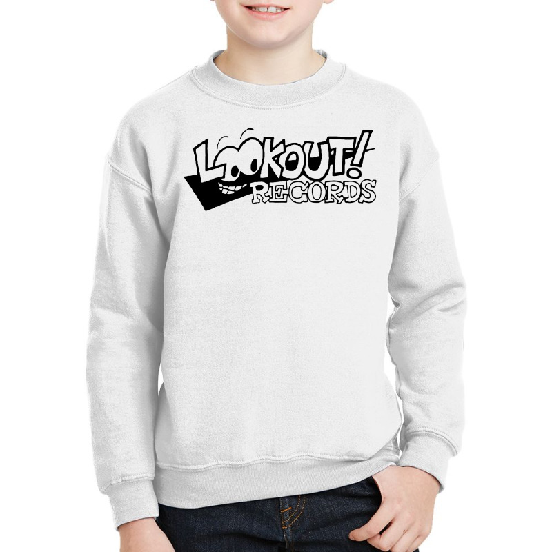 Lookout Records Youth Sweatshirt by ClaudeTDay | Artistshot