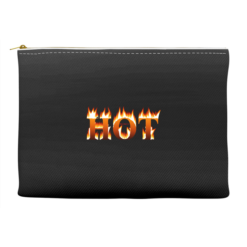 Message Hot 3dtext Provocative Messages Accessory Pouches | Artistshot