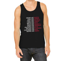 Dream Like Martin Lead Like Harriet Black Pride Tank Top | Artistshot