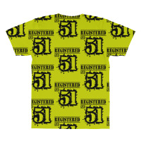 Registered No 51 All Over Men's T-shirt | Artistshot