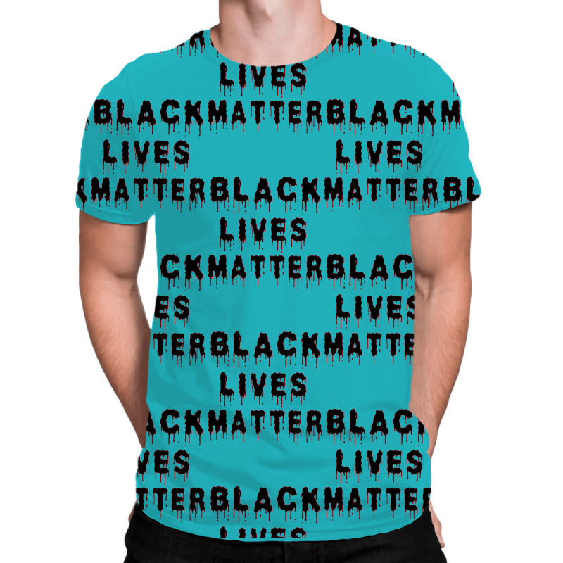 Black Lives Matter All Over Men's T-shirt | Artistshot