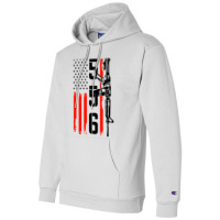 Ar 15 American Flag   Ar15 Rifle Sling Champion Hoodie | Artistshot