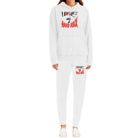 I Love Hard Rock Hoodie & Jogger Set | Artistshot