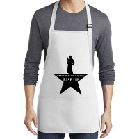 Here Comes The General Rise Up Medium-length Apron | Artistshot