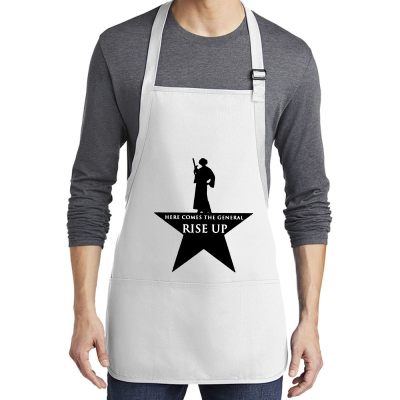 Here Comes The General Rise Up Medium-length Apron | Artistshot