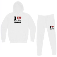 I Love My Two Moms Hoodie & Jogger Set | Artistshot