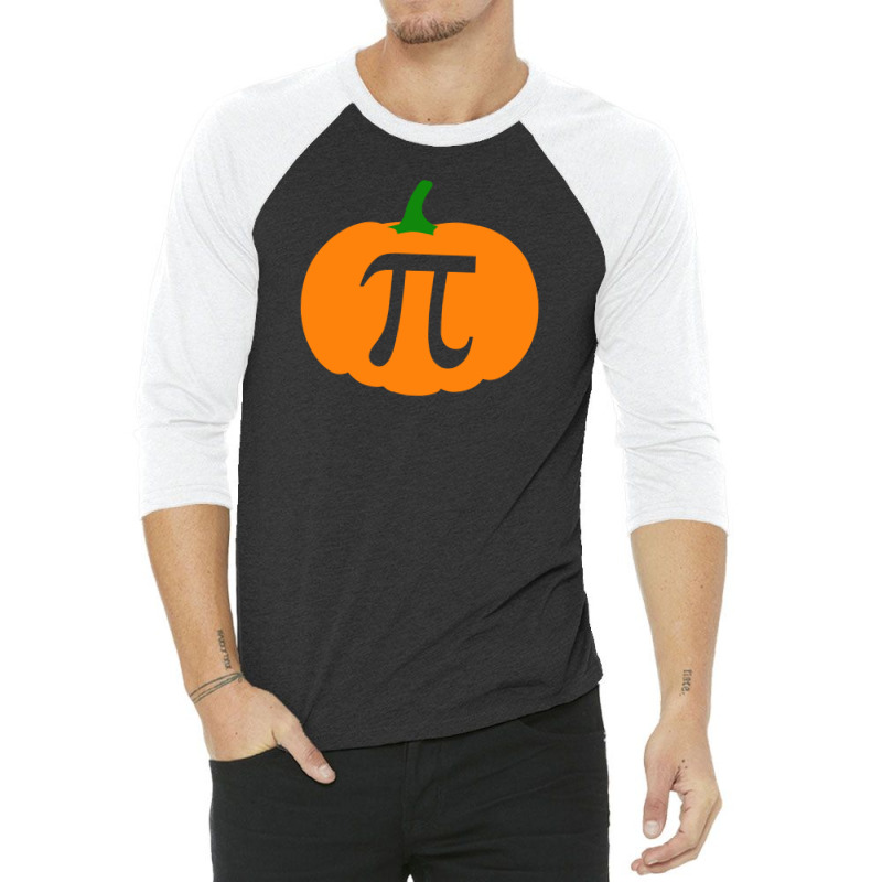 Pumpkin Pi 3/4 Sleeve Shirt | Artistshot