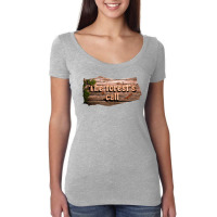 Message Save Forest`s Call Incentive Conservation Messages Women's Triblend Scoop T-shirt | Artistshot