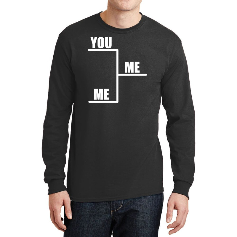 You Vs Me Long Sleeve Shirts | Artistshot