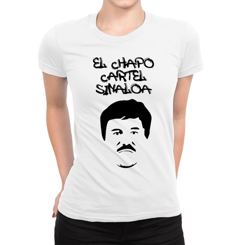 El Chapo Ladies Fitted T-Shirt by Dav | Artistshot