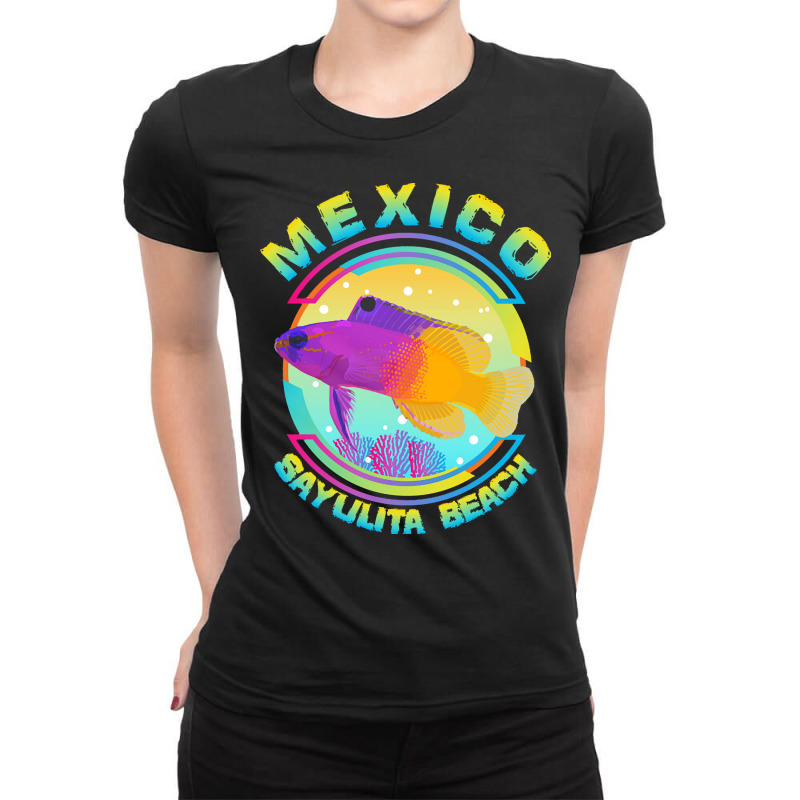 Mexico Sayulita Beach T  Shirt Mexico Sayulita Beach ( Riviera Nayarit Ladies Fitted T-Shirt by partyguess | Artistshot