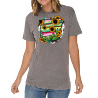 Arkansas Map Sunflower Cactus Serape Vintage T-shirt | Artistshot