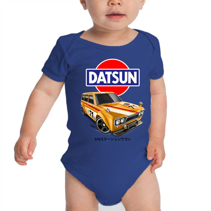 Dattosan (ダットサン) Baby Bodysuit by slimrudebwoy | Artistshot